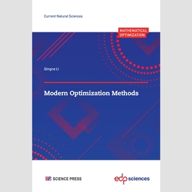 Modern optimization methods