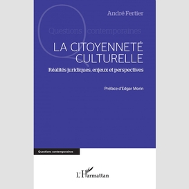 La citoyenneté culturelle