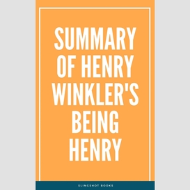 Summary of henry winkler's being henry