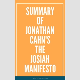 Summary of jonathan cahn's the josiah manifesto