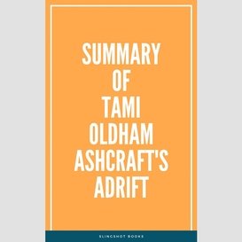 Summary of tami oldham ashcraft's adrift