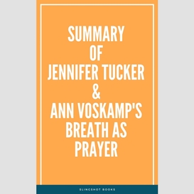 Summary of jennifer tucker & ann voskamp's breath as prayer