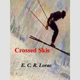 Crossed skis