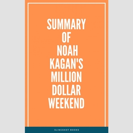 Summary of noah kagan's million dollar weekend