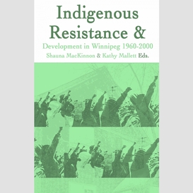 Indigenous resistance and development in winnipeg: 1960-2000