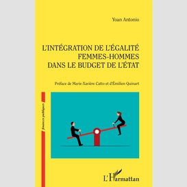 L'intégration de l'égalité femmes-hommes dans le budget de l'etat