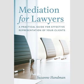 Mediation for lawyers