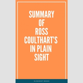 Summary of ross coulthart's in plain sight