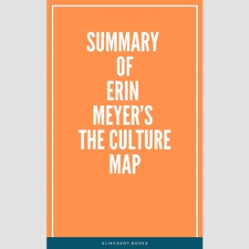 Summary of erin meyer's the culture map