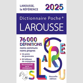 Dict poche + larousse 2025