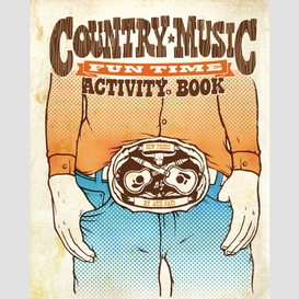 Country music fun time activity book