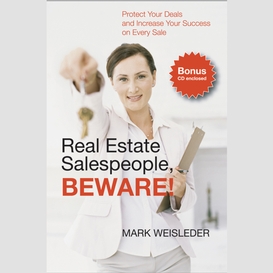Real estate salespeople, beware!