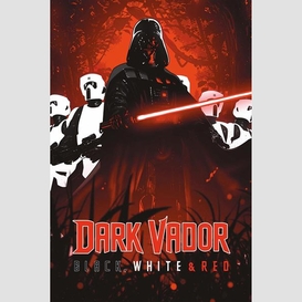 Dark vador black white et red