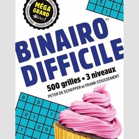 Binairo difficile mega grand