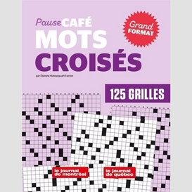 Pause-cafe mots croises grand format