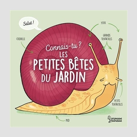 Connais-tu les petites betes du jardin