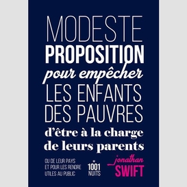 Modeste proposition pour empecher les