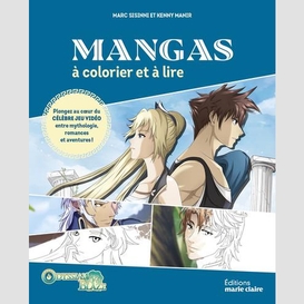 Mangas a colorier et a lire