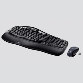 Ensemble clavier/souris de bureau sans f