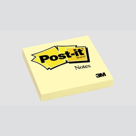 12/pqt post-it 3x3 jaune 100 fles/bloc