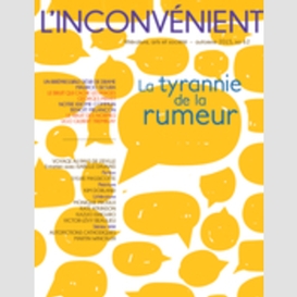 L'inconvénient. no. 62, automne 2015