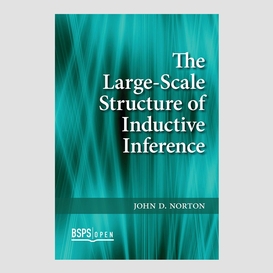 The large-scale structure of inductive inference