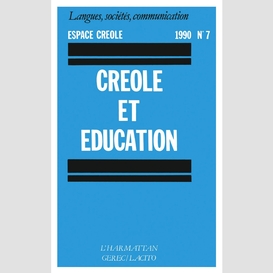 Créole et éducation