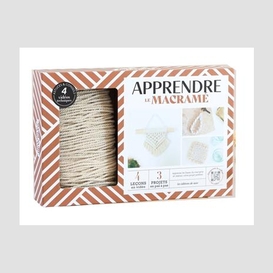 Coffret apprendre le macrame