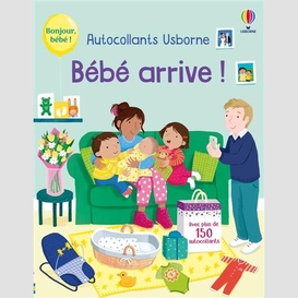 Bebe arrive autocollants