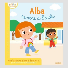 Alba rentre a l'ecole