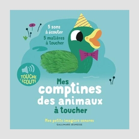 Mes comptines des animaux a toucher