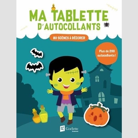 Ma tablette d'autocollants halloween