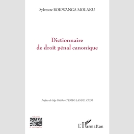 Dictionnaire de droit pénal canonique