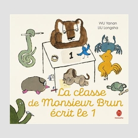 Classe de monsieur brun ecrit le 1 (la)