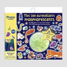 Mes 200 autocollants phosphorescents