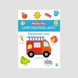 Livre d'autocollants mes premiers mots