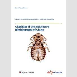 Checklist of the ischnocera (phthiraptera) of china