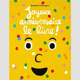 Joyeux anniversaire le livre