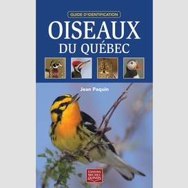 Oiseaux du québec - guide d'identification