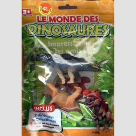 Pochette le monde des dinosaures