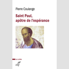 Saint paul, apotre de l'esperance