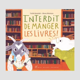 Interdit de manger des livres