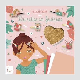 Barrettes en feutrine