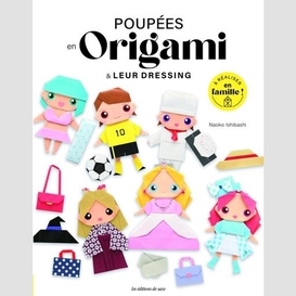 Poupees en origami et leur dressing