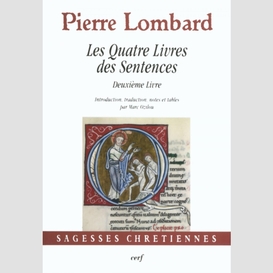 Les quatre livres des sentences - deuxième livre