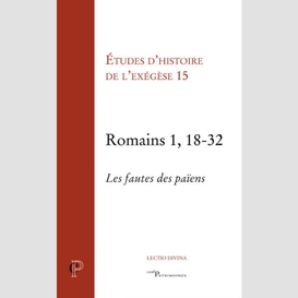 Romains 1, 18-32 - les fautes des paiens