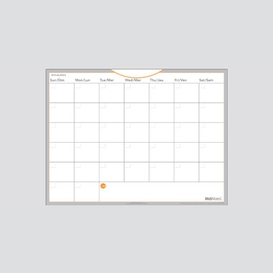 Planificateur mensuel non date 24x18