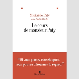 Le cours de monsieur paty