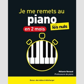 Je me remets au piano en 2 mois