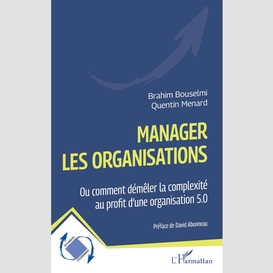 Manager les organisations